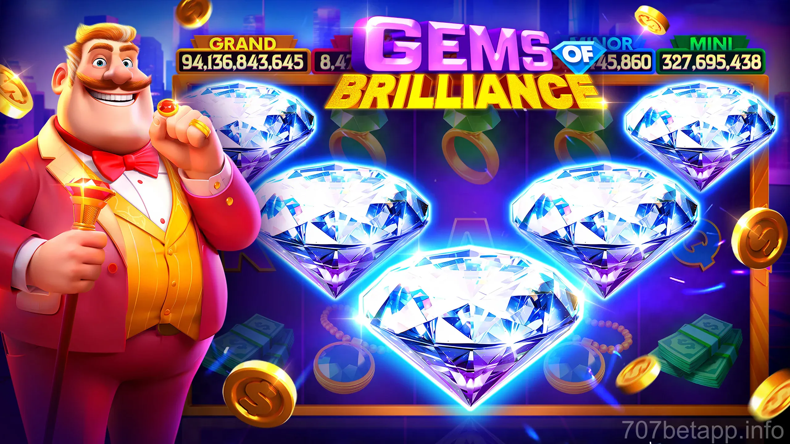 Interface retrô do jogo